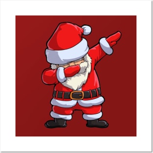 DABBING SANTA Posters and Art